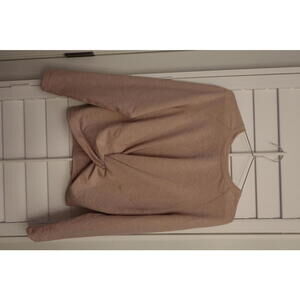 Lululemon Tuck & Gather Pullover in Heathered Mod Faint Coral size 6
